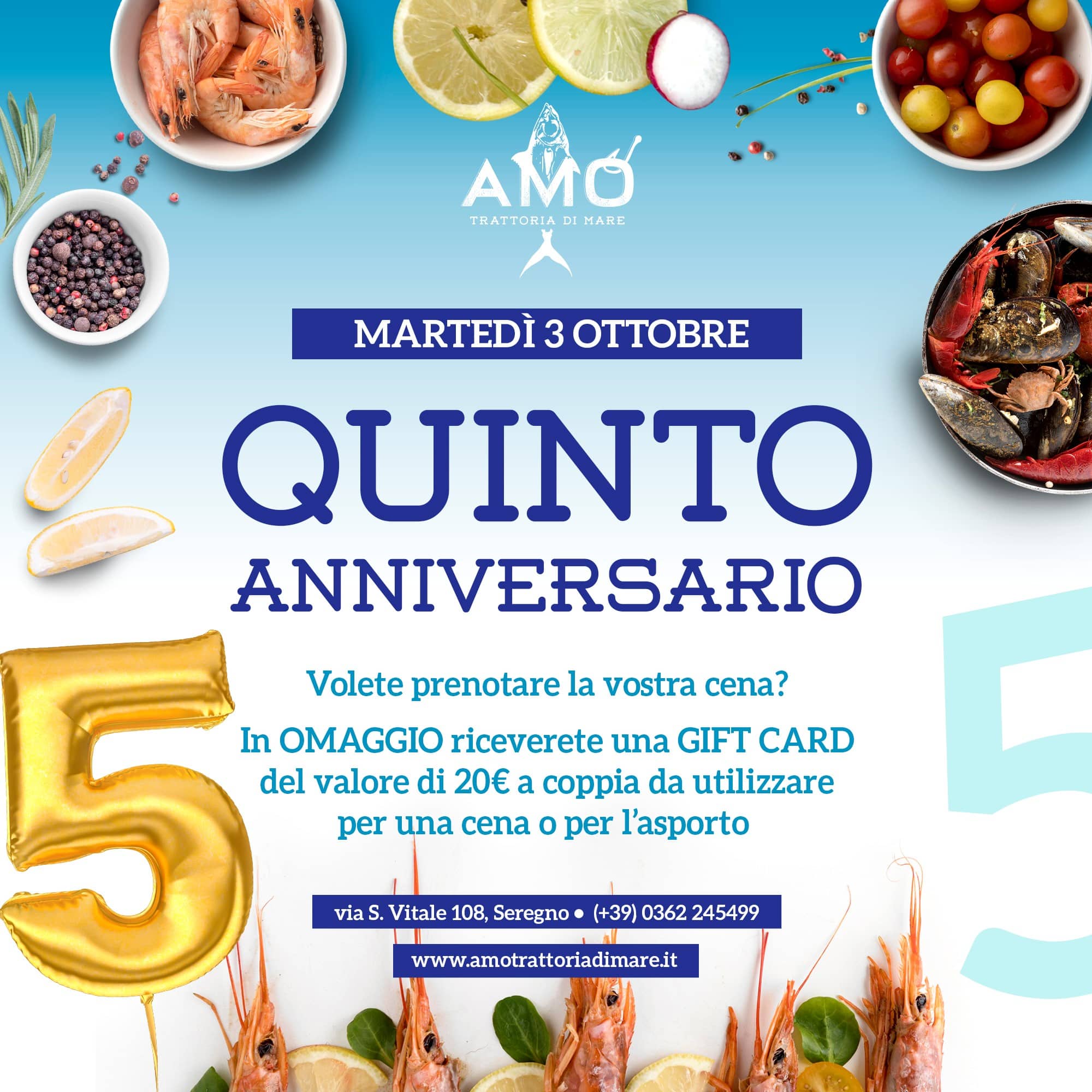 post quinto compleanno Quinto Compleanno